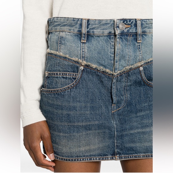 Isabel Marant Narjis Denim Skirt - Picture 4 of 8